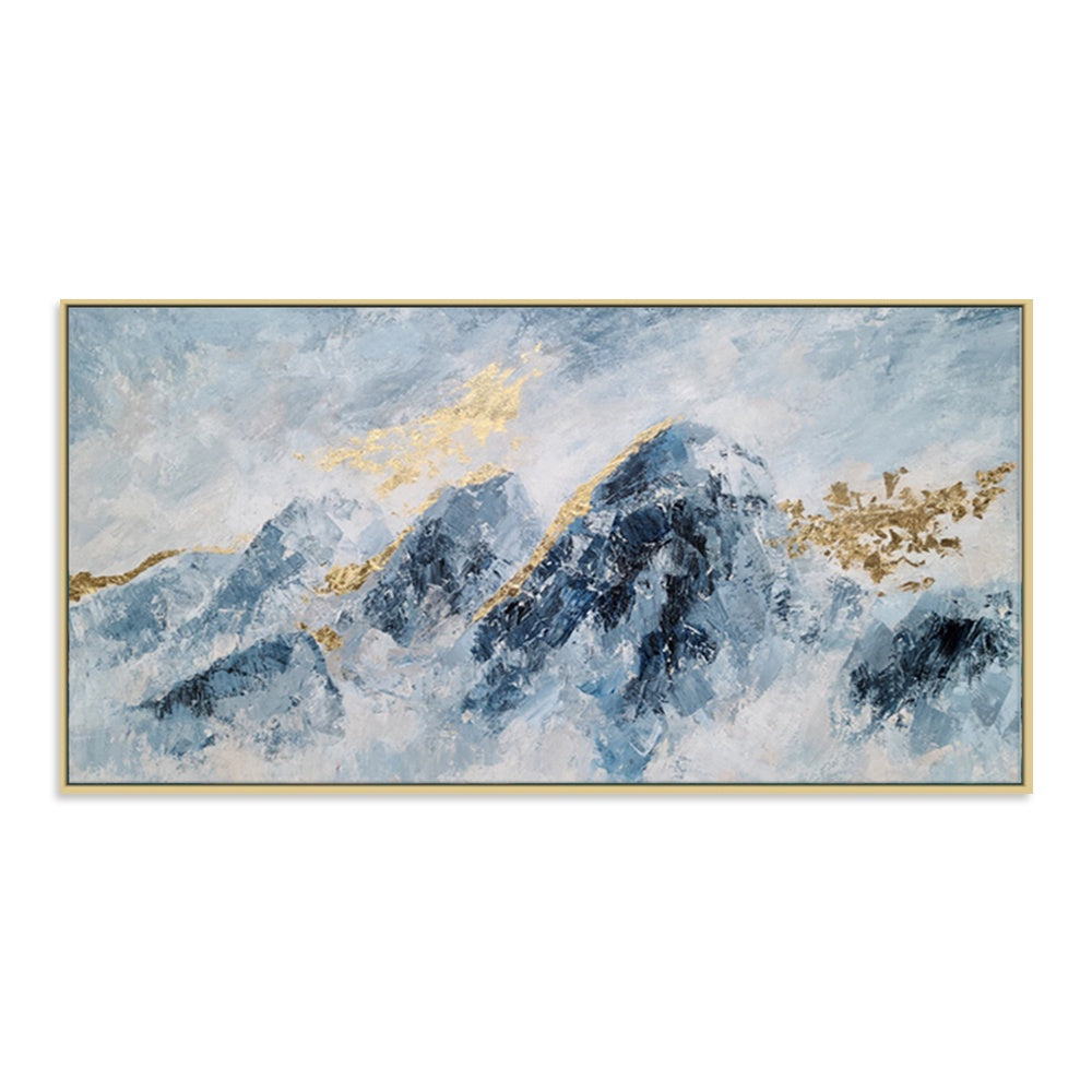 Peak of Abstraction - Embellished Art with Shadow Frame - CNL482