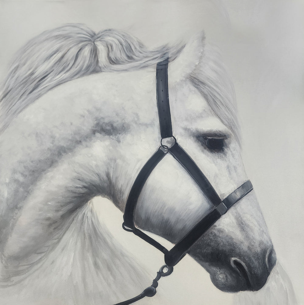 Graceful Strength - Hand Painted Art - 90x90cm - MTO-299