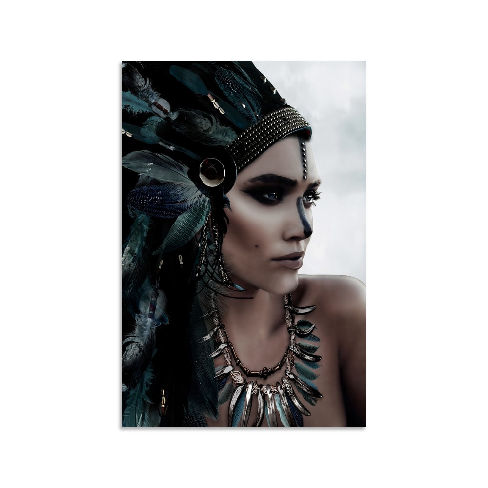 Warrior Spirit - Ready to Hang Canvas Print - POD102 - Asst Sizes