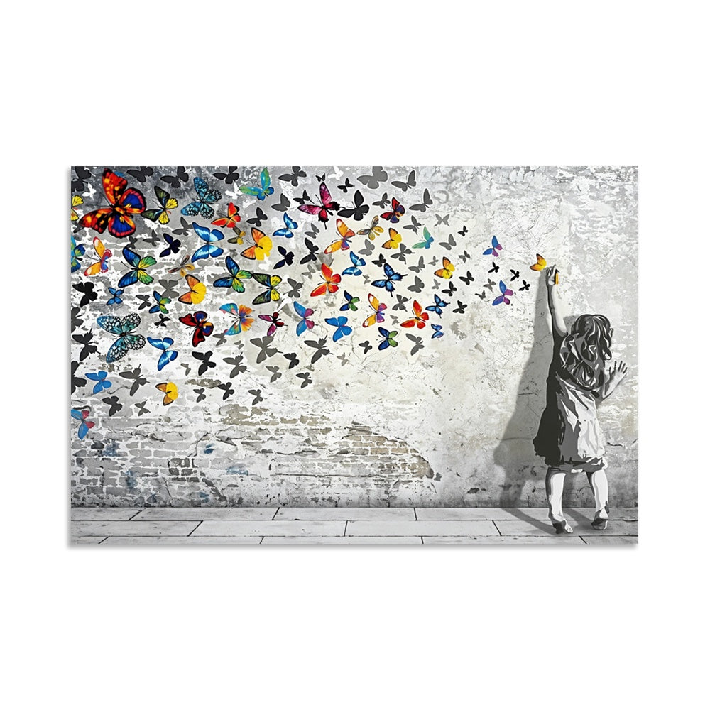 Butterfly Dreams - Ready to Hang Canvas Print - POD132 - Asst Sizes