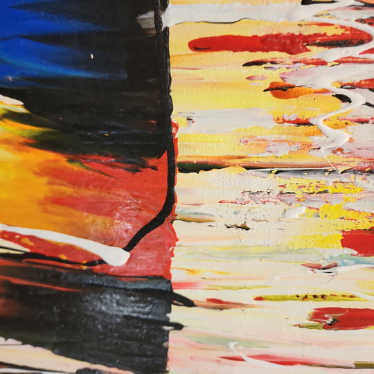 Sails in the Sun - Stunning Seascape Themed Hand Painted Modern Art - Priceless ART:  Australia's Largest Range of Affordable ART
