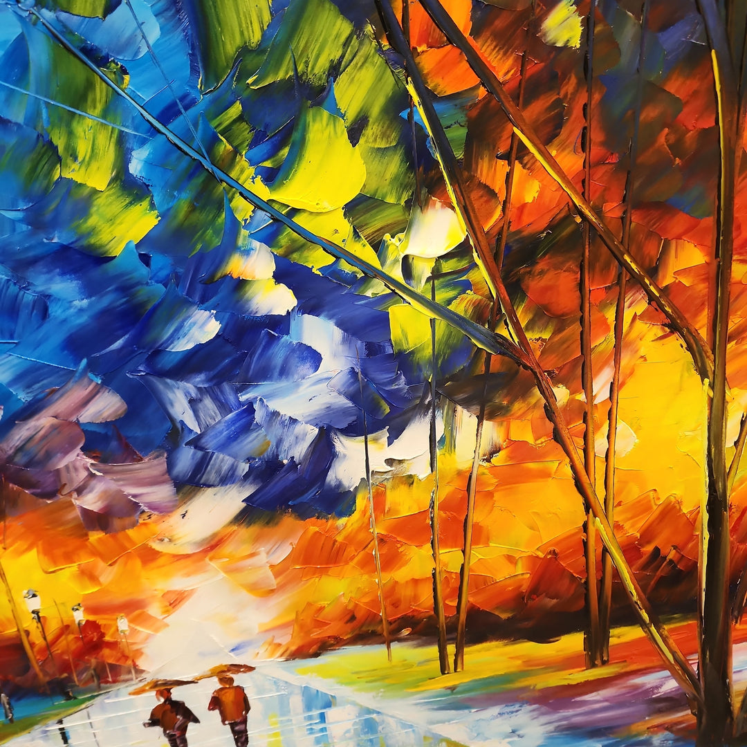 A Dreamlike Pathway - Stunning Colourful Palette Knife Oil Painting 120x180cm - Priceless ART:  Australia's Largest Range of Affordable ART