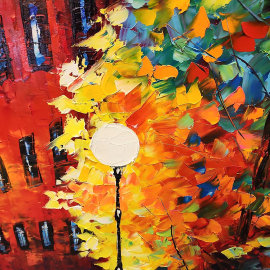 Captivated By Tranquility - Large Scale Palette Knife Oil Painting 150x230cm