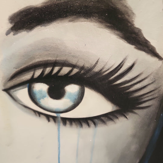 Intimate Gaze - Portrait of a Young Woman Size 100x120cm - Priceless ART:  Australia's Largest Range of Affordable ART