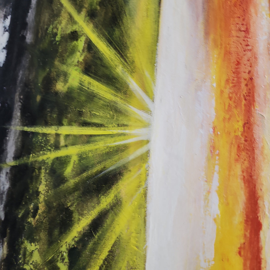 Murray River - Highly Textural, hand Painted Depiction of a Iconic Australian Landmark Size 80x200cm - Priceless ART:  Australia's Largest Range of Affordable ART