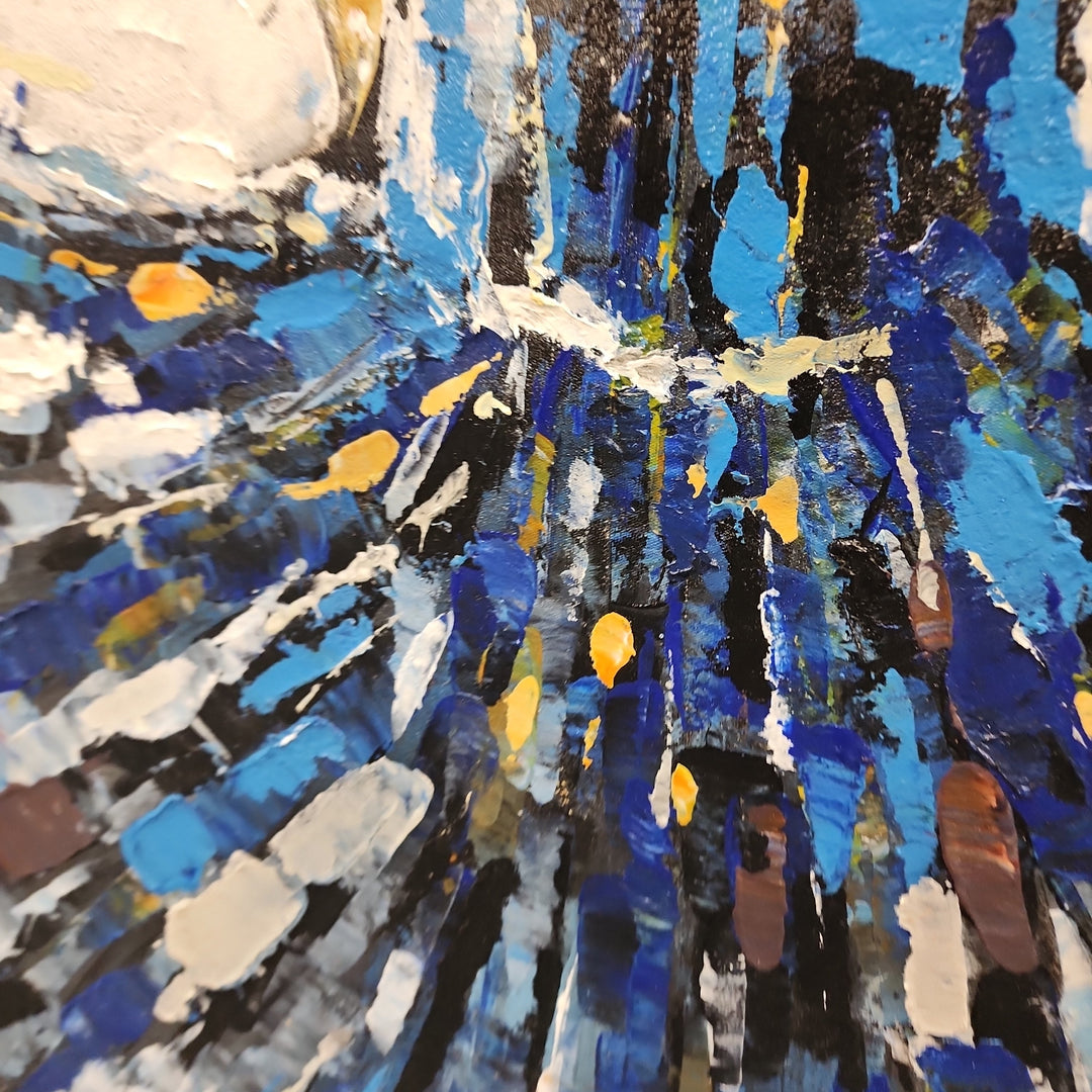 The Dancer - Hand Painted, Beautiful, Stylized Depiction of a Ballet Dancer, Size 90x120cm - Priceless ART:  Australia's Largest Range of Affordable ART