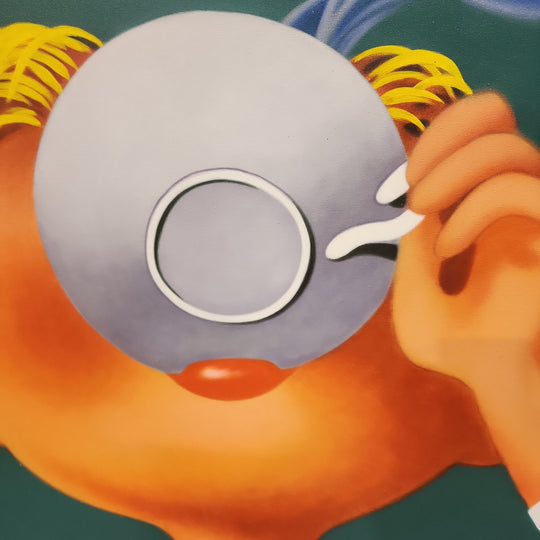 Van Nelle Koffie - Whimsical Coffee Themed Vintage Art Size 100x140cm