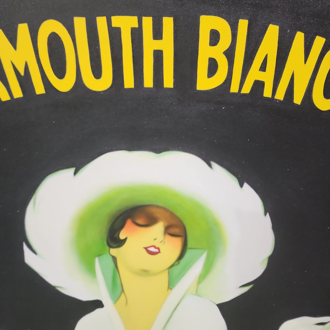 Martini & Rossi – Vermouth Bianco - Hand-Painted Vintage Poster Art - AC472-100x140