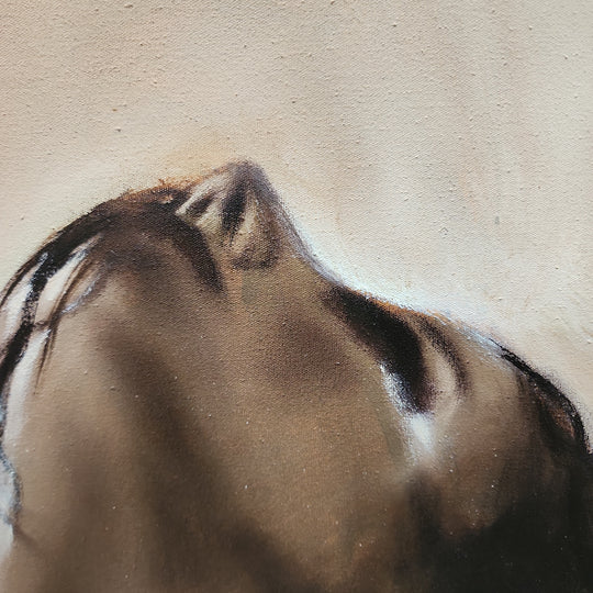 Her Desire - Beautiful, Stylized Depiction of a Female Nude, Size 90x120cm