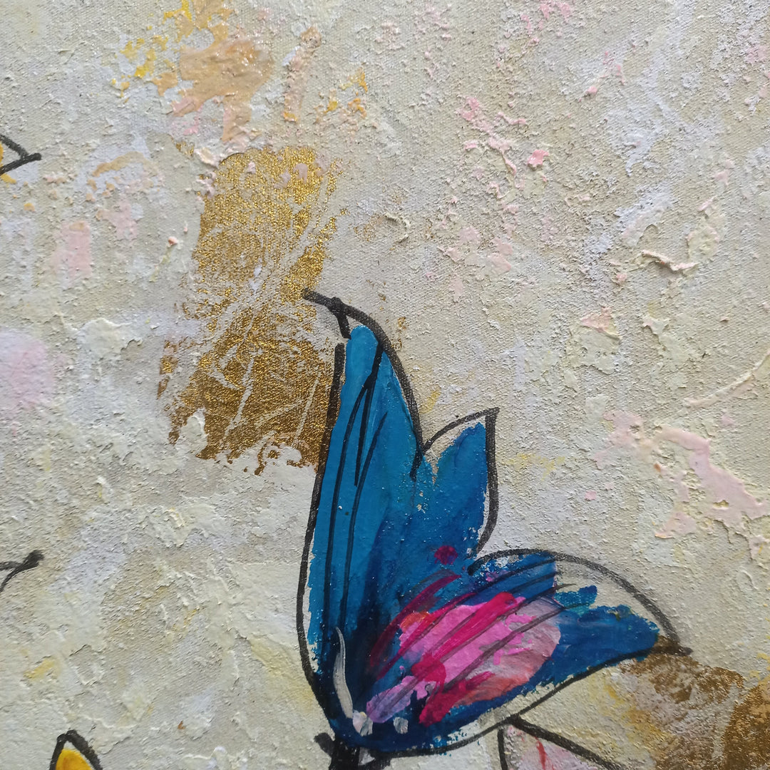 Land of Whimsy - Quirky And Fun Depiction of a Stylized Island Inhabited by Peculiar little Birds, Size 70x200cm