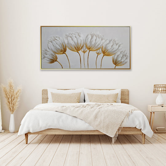 Splendid Neutrality - Hand Painted Artwork with Shadow Frame - YA551A - Priceless ART:  Australia's Largest Range of Affordable ART