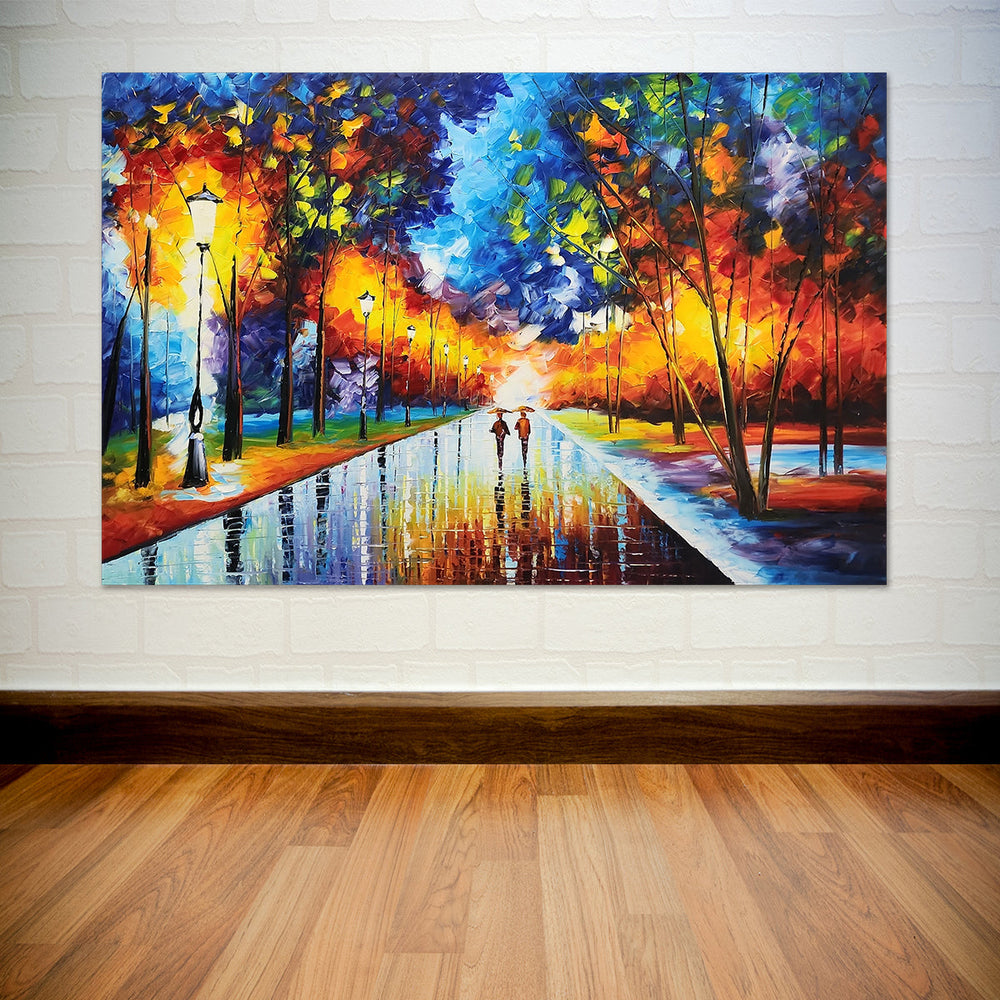 A Dreamlike Pathway - Stunning Colourful Palette Knife Oil Painting 120x180cm - Priceless ART:  Australia's Largest Range of Affordable ART