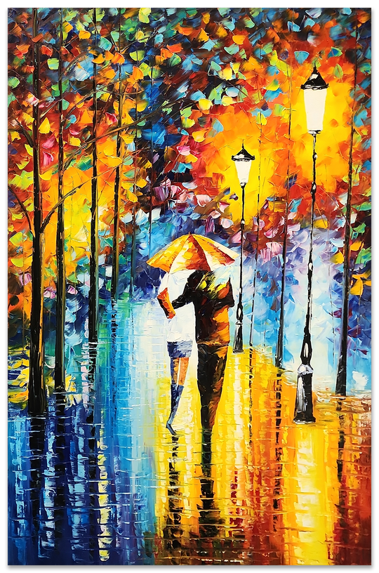 The Warmth of Love - Romantic Palette Knife Oil Painting Size 100x150cm - Priceless ART:  Australia's Largest Range of Affordable ART
