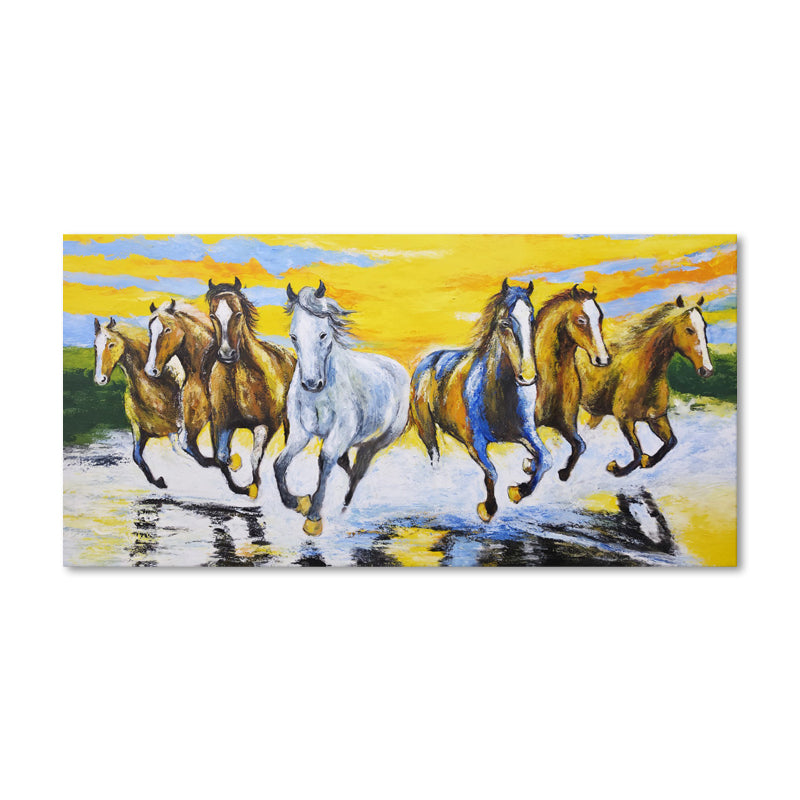 Freedom at Sunrise - Hand Painted Canvas Artwork - 100x200cm - AC931
