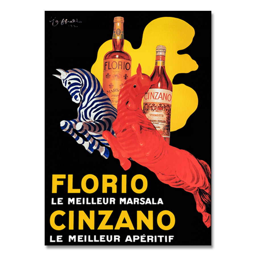 Florio Cinzano - Canvas Print ART-CN178-50x70cm