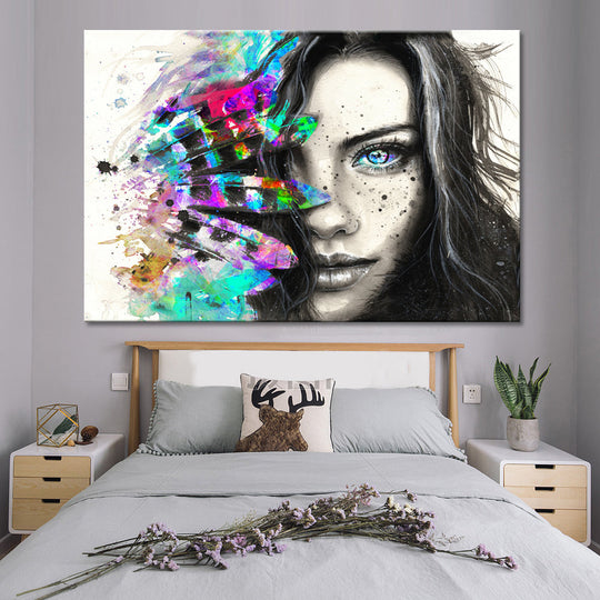 Permissive Gaze - Canvas Print ART - CN206 - 80x120cm