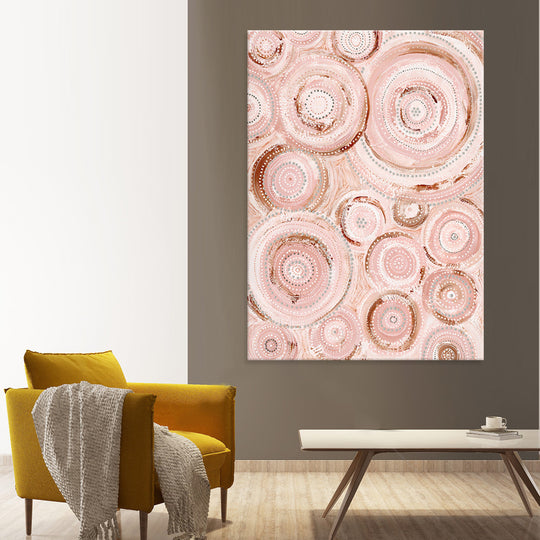 Dusty Pink - Ready To Hang Canvas Print - CN466