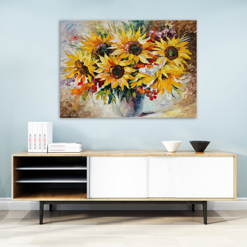Sunflowers - Ready to hang Canvas Print - CN473 - 50x70cm
