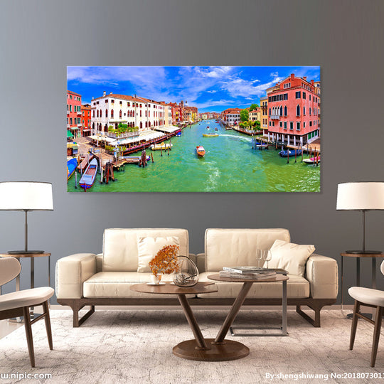 Venice - Ready to Hang Canvas Print - CN542 - 60x120cm