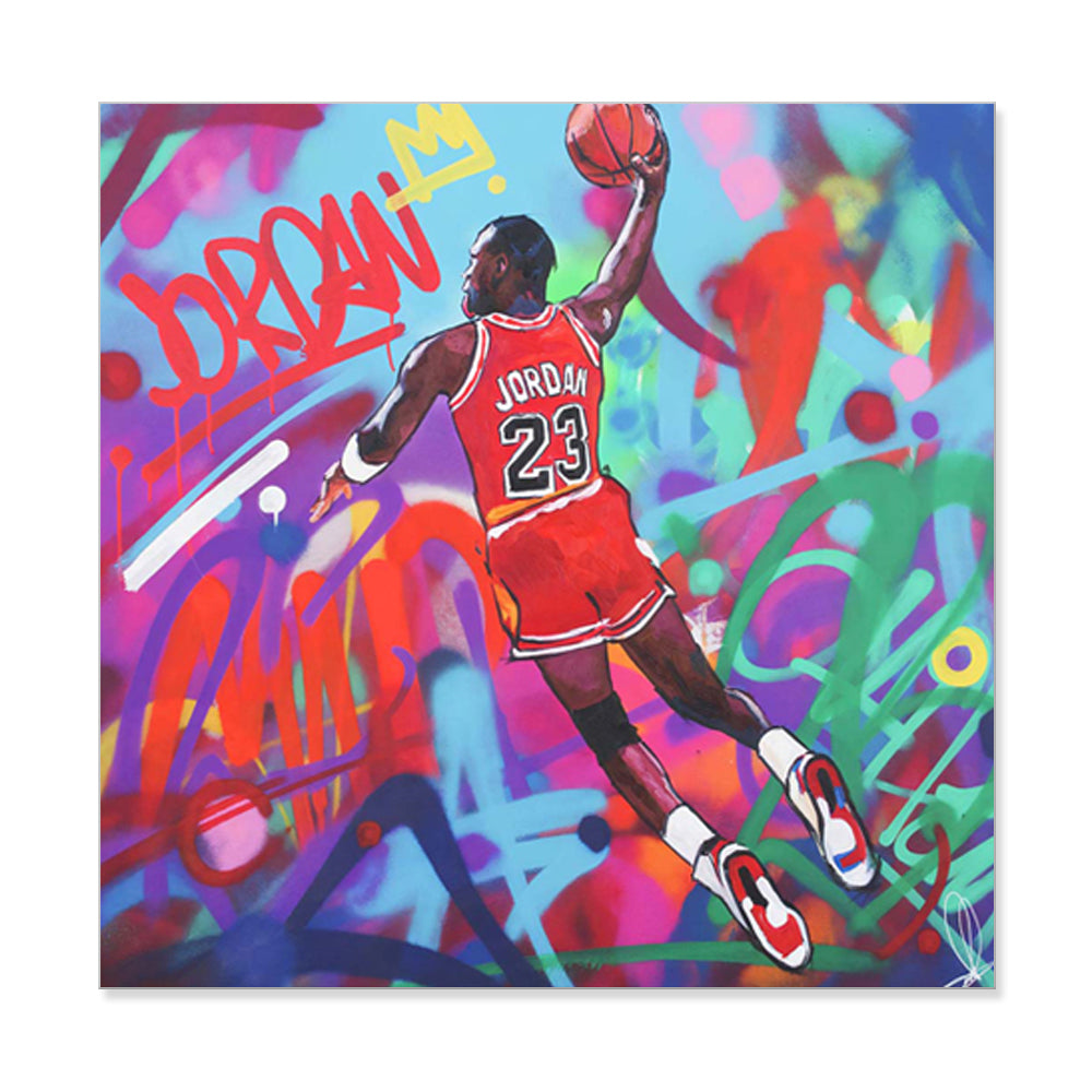 Michael Jordan - Ready to hang Canvas Print - CN583