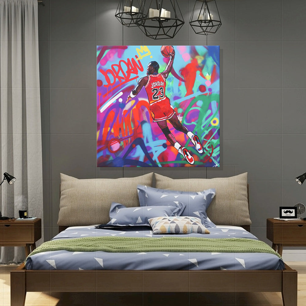 Michael Jordan - Ready to hang Canvas Print - CN583