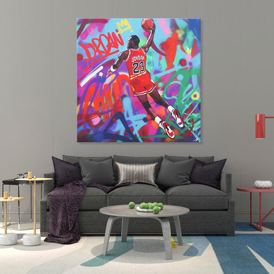 Michael Jordan - Ready to hang Canvas Print - CN583