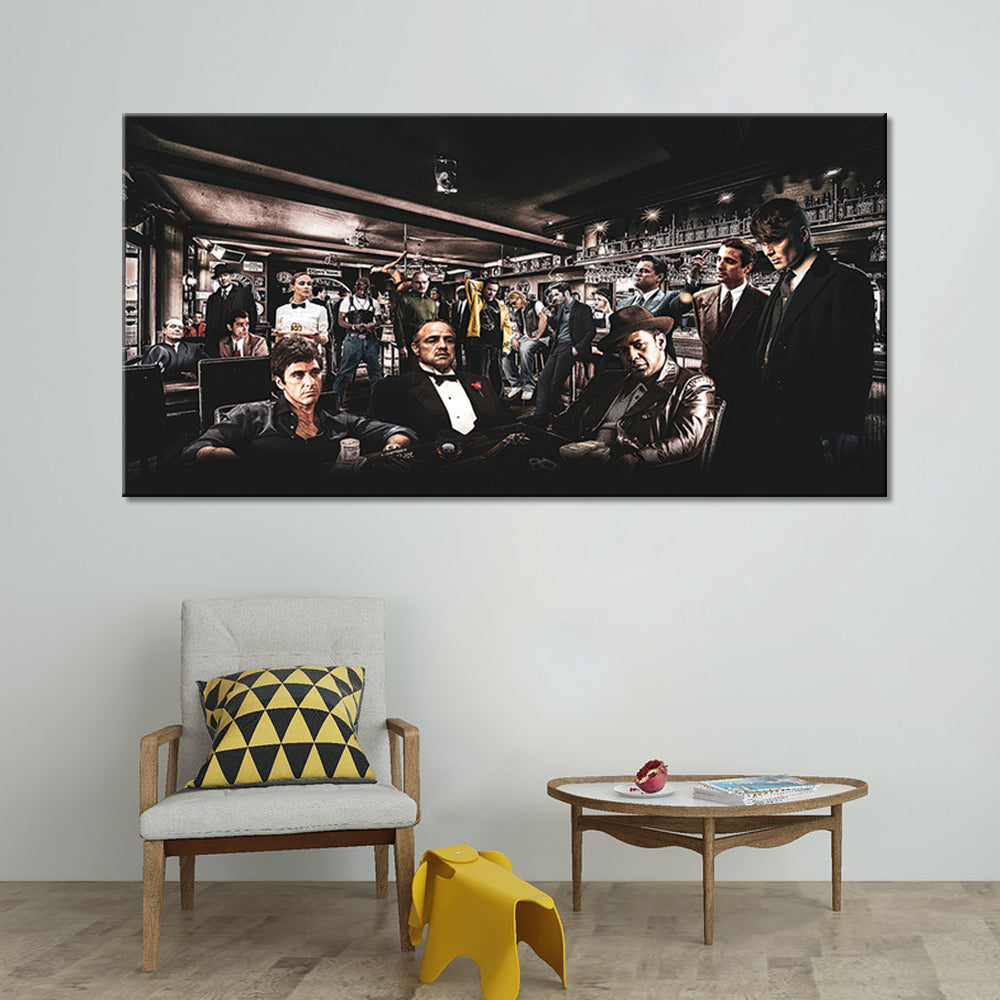 Gangsters - Canvas Art Print - CN737 - 60x120