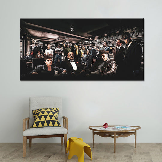 Gangsters - Canvas Art Print - CN737 - 60x120