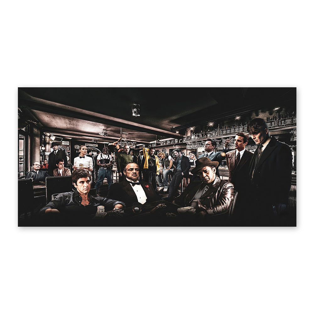 Gangsters - Canvas Art Print - CN737 - 60x120