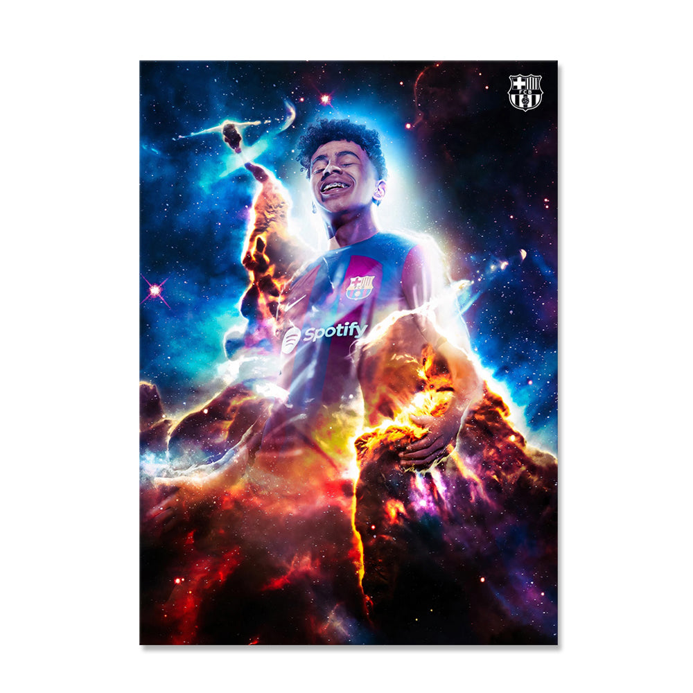 Lamine Yamal (Barcelona) - Canvas Print Art -  CN761 - 50x70cm