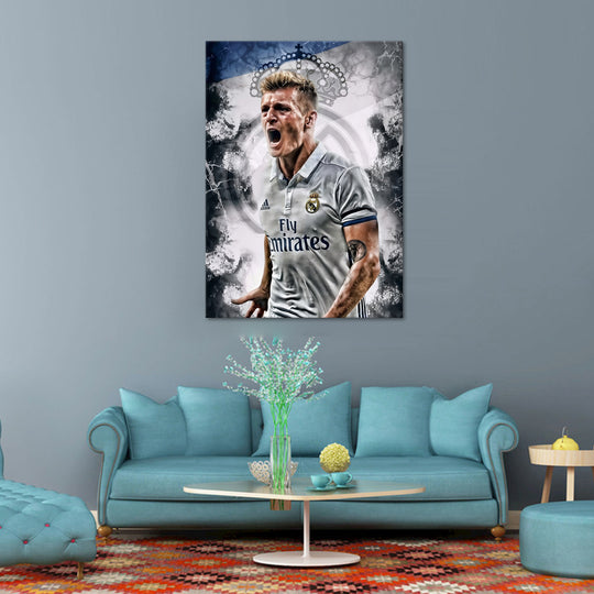 Toni Kroos - Canvas Print Art - CN764 - 50x70cm