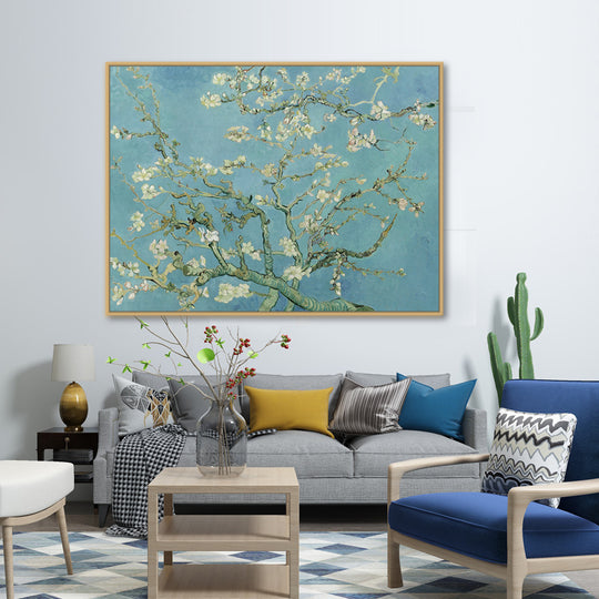 Almond Blossom - Van Gogh Canvas Art Print - Shadow Framed Art - CNL171 - 80x120cm