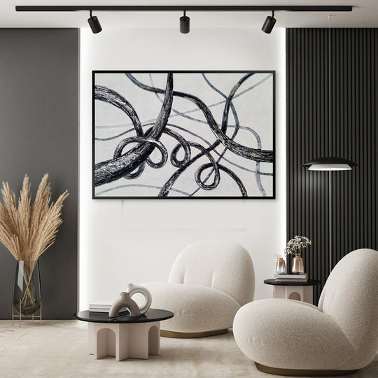Mingling Chaos - Embellished Art with Shadow Frame - CNL423 - 100x150cm