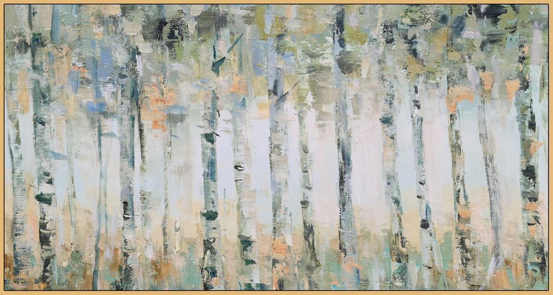 Birch Trees - Shadow Framed Art - CNL4501 - 80x150