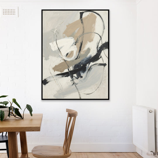 Abstract Gestures - Shadow Framed Art - CNL4511 - 75x100cm - Priceless ART:  Australia's Largest Range of Affordable ART