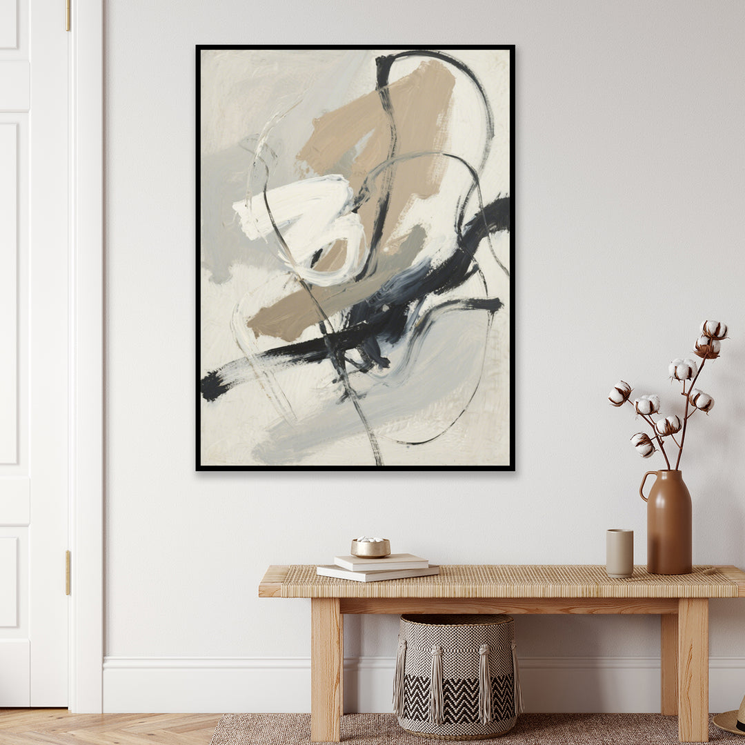 Abstract Gestures - Shadow Framed Art - CNL4511 - 75x100cm - Priceless ART:  Australia's Largest Range of Affordable ART