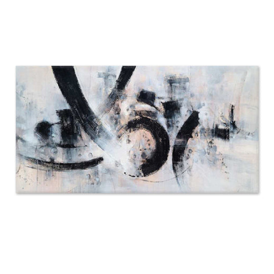 Monochrome Motion - Embellished Art with Shadow Frame - CNL454