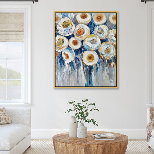Cool Bouquet - Shadow Framed Art - CNL456 - 50x60cm
