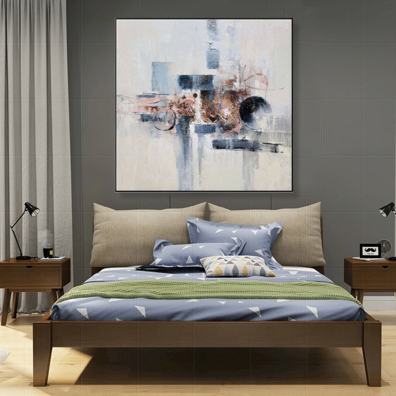 Abstract Harmony - Embellished Art with Shadow Frame - CNL459 - 90x90cm