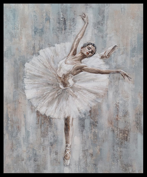 The Ballerina - Shadow Framed Art - CNL4611 - 50x60cm