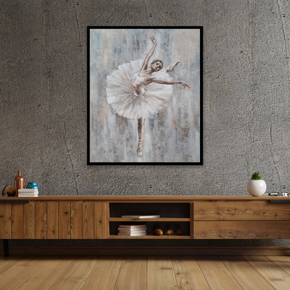 The Ballerina - Shadow Framed Art - CNL4611 - 50x60cm