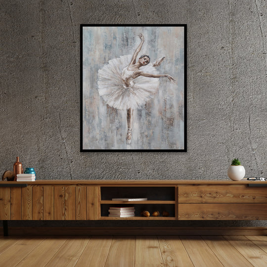 The Ballerina - Shadow Framed Art - CNL4611 - 50x60cm