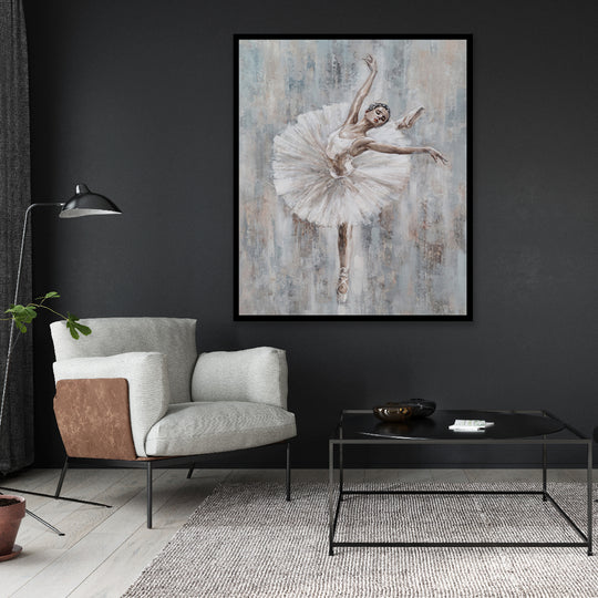 The Ballerina - Shadow Framed Art - CNL4611 - 50x60cm