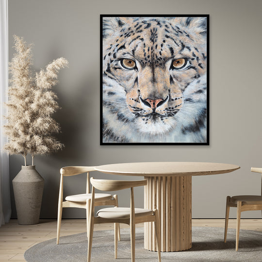 Feline Gaze - Shadow Framed Art - CNL4641 - 50x60cm