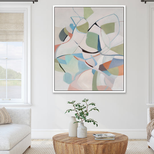 Pastel Forms 2 - Shadow Framed Art - CNL4661 - 50x60cm