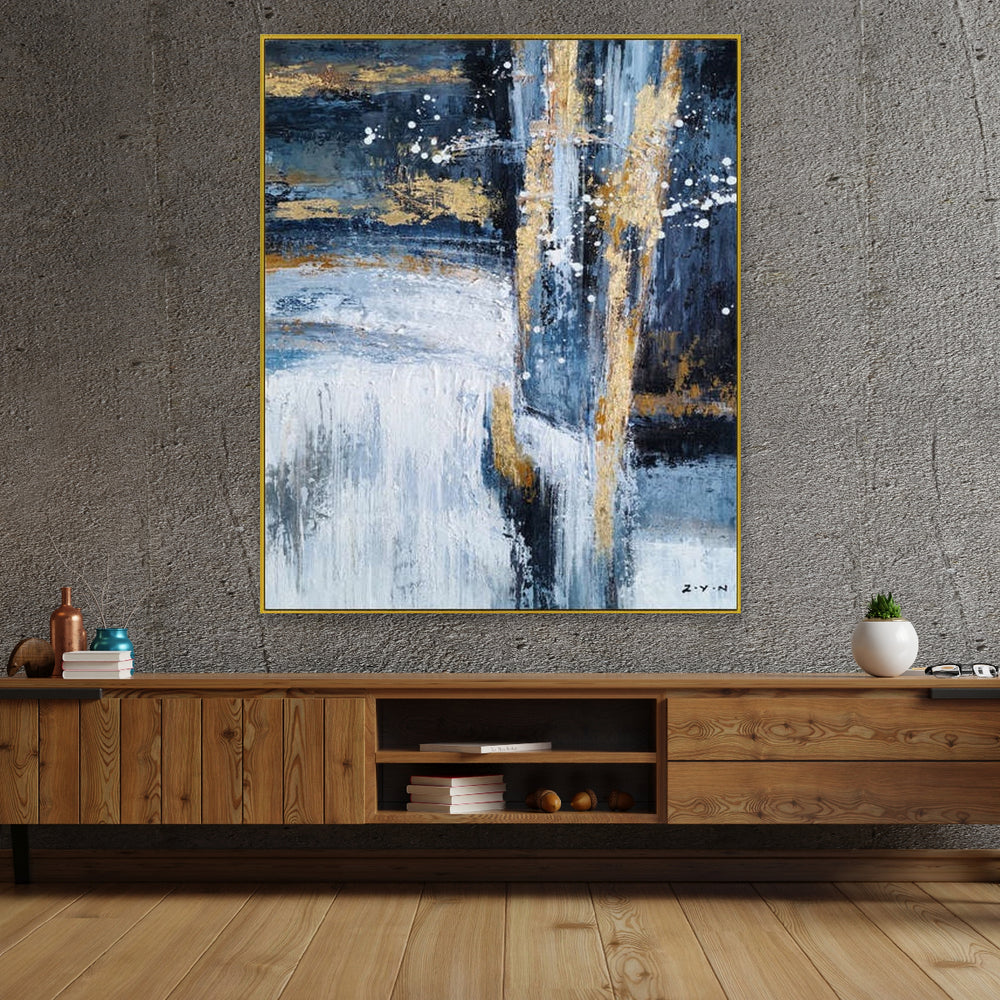 Midnight Radiance - Embellished Art with Shadow Frame - CNL466 - 75x100cm
