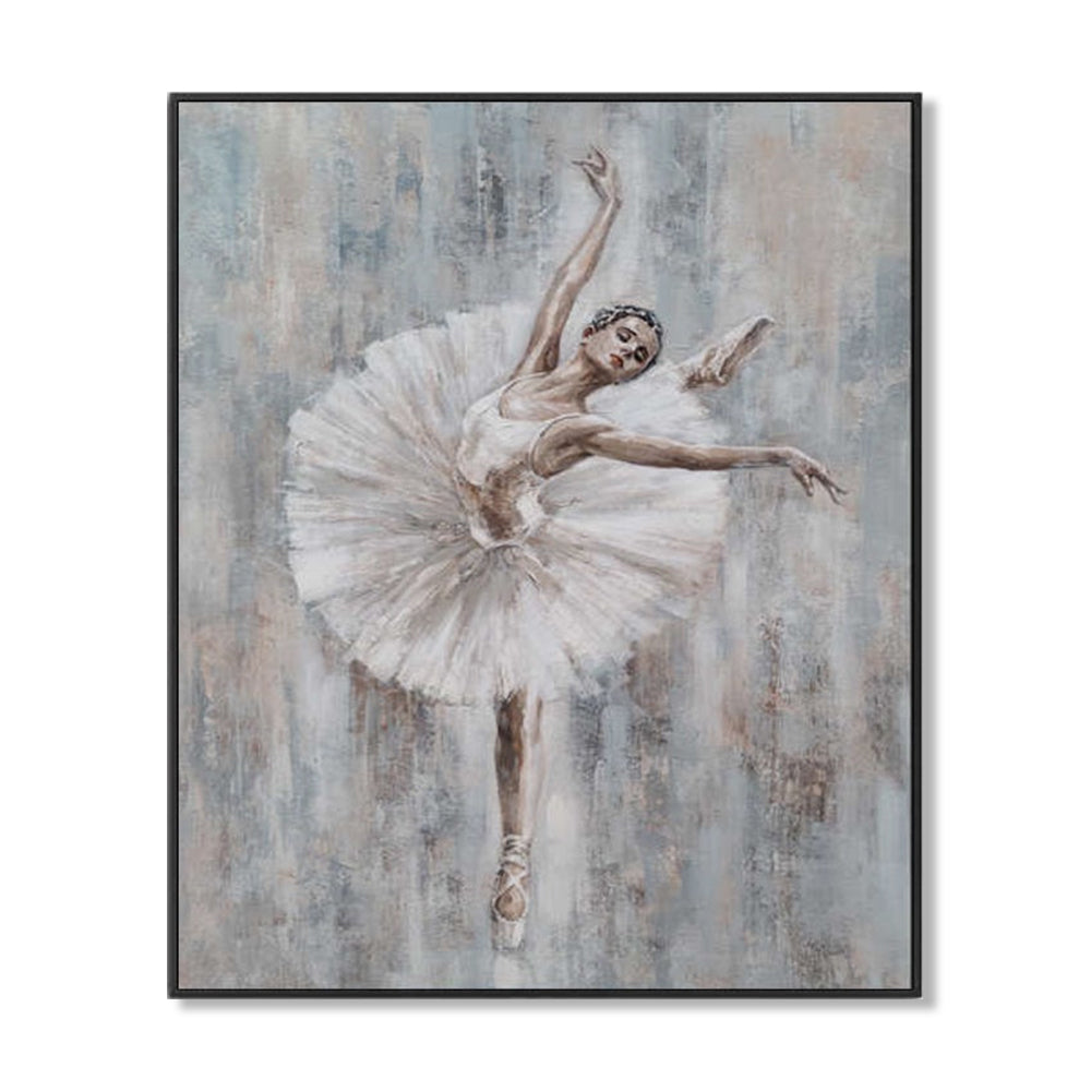 Grace in Motion - Embellished Art with Shadow Frame - CNL469 - 75x100cm - Priceless ART:  Australia's Largest Range of Affordable ART