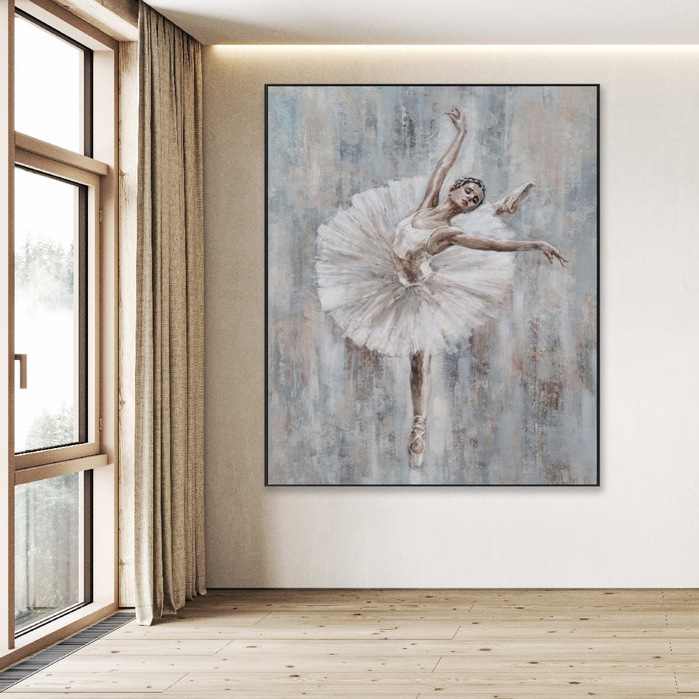 Grace in Motion - Embellished Art with Shadow Frame - CNL469 - 75x100cm