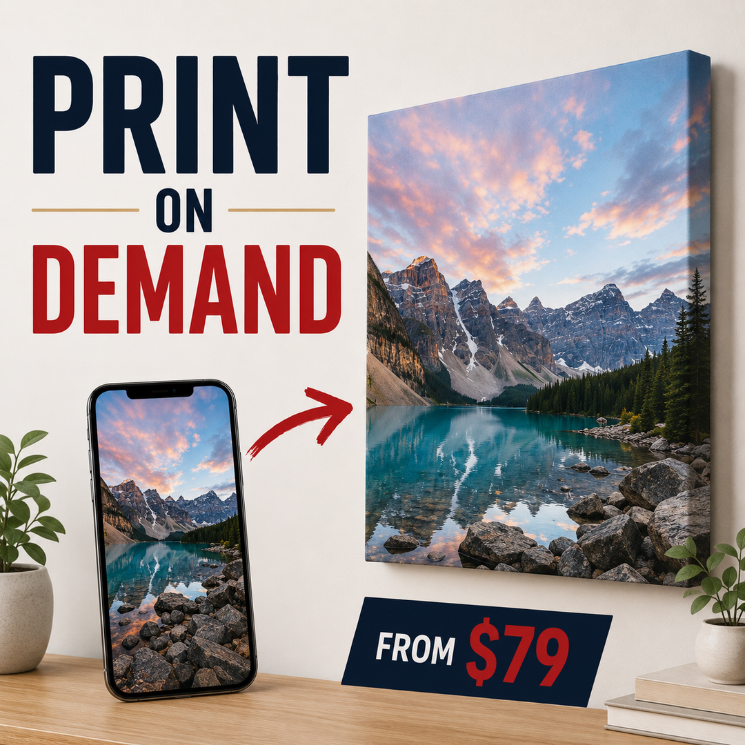 Print on Demand, Adelaide’s No. 1 Destination for Canvas Printing