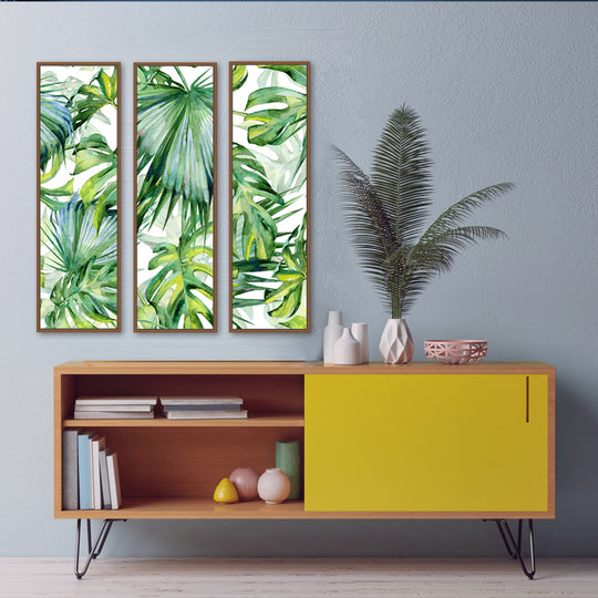 Essence of Exotic - Framed & Embellished Set of 3 Art - EA113
